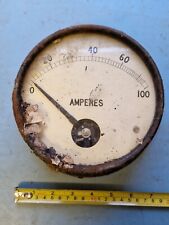 Vintage ammeter gauge for sale  CRAVEN ARMS