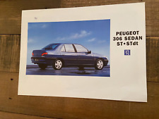 Folheto Peugeot 306 Sedan ST/Tdt. Sem data. comprar usado  Enviando para Brazil