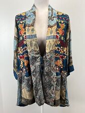 Kimono de seda bordado Johnny Was Koben, HERMOSO DISEÑO Y ESTILO. Talla XS segunda mano  Embacar hacia Argentina