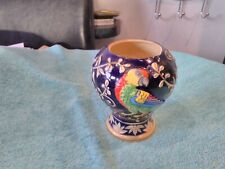 Vase decorated parrot for sale  WORCESTER