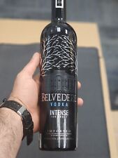 2009 Belvedere Vodka INTENSE 100 Prova Preta Edição Limitada Garrafa Vazia 1.75 comprar usado  Enviando para Brazil