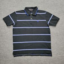 Camisa polo masculina golfe Preppy casual listrada preta tamanho XL EUA Assn comprar usado  Enviando para Brazil