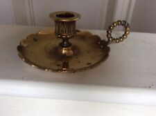 Brass chamber candlestick for sale  ILMINSTER