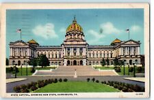 Postcard harrisburg state for sale  Janesville