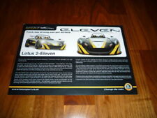 Lotus eleven brochure d'occasion  Expédié en Belgium