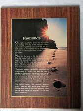 Footprints inspirational poem for sale  Rathdrum