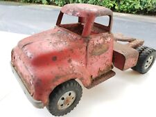 Used, Vintage Tonka Toys 1956 Original Red Semi Truck Cab & Chassis for sale  Shipping to Canada