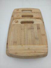 Used, Bamboo Cutting Board Set of 3 Organic for sale  Shipping to South Africa