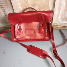 Zatchels leather satchel for sale  SUDBURY