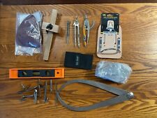 Modern & Vintage Woodworking Tool Lot - Starrett Caliper CLC Wen Sand Paper Etc for sale  Shipping to South Africa