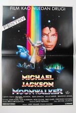 🌟 Michael Jackson Moonwalker 1989 Raro Cartaz Filme exyu comprar usado  Enviando para Brazil