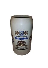 Caneca Stein cerveja grés vintage 1 litro Reichelbrau Kulmbach Alemanha, usado comprar usado  Enviando para Brazil