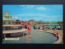 Wales BUTLINS PWLLHELI HOLIDAY CAMP Heated Outdoor Swimming Pool c1950s Postcard, used for sale  Shipping to South Africa