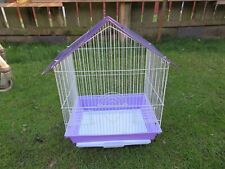 Small Bird Cage Finch Canary Ideal Travel Quarantine or Hospital Cage, used for sale  HARTLEPOOL