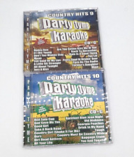 Party Tyme Karaoke - Country Hits 9 10 de varios artistas (CD, 2012) paquete de 2 segunda mano  Embacar hacia Mexico