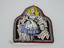 FRANCES WORTERS ALICE IN WONDERLAND PACK OF CARDS HANDMADE QUILTED TEAPOT COZY for sale  Miami