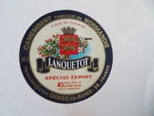 étiquette fromage camembert d'occasion  Montmorillon