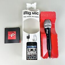 Micrófono de micrófono multimedia IK iRig para teléfonos inteligentes y tabletas, usado segunda mano  Embacar hacia Mexico