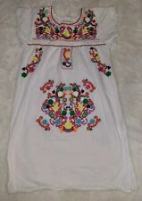Vestido longo bordado mexicano YZXDORW tamanho G 100% algodão (C) comprar usado  Enviando para Brazil
