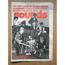 ACTIFED SOUNDS MAGAZINE AUGUST 21 1982 - ACTIFED COVER + FEATURE INSIDE - AGED + segunda mano  Embacar hacia Argentina