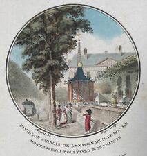 Estampe guyot pavillon d'occasion  Paris XV