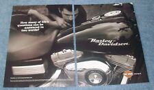 2008 Harley-Davidson Dyna Super Glide anúncio de 2 páginas "Quantas perguntas curtidas..." comprar usado  Enviando para Brazil