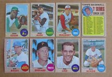 1968 TOPPS BASEBALL CARD SINGLES #286-598 COMPLETE YOUR SET U-PICK NEW LISTING for sale  Shipping to South Africa