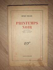 Henry miller printemps d'occasion  Coulaines