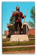 Postcard statue legendary for sale  Saco