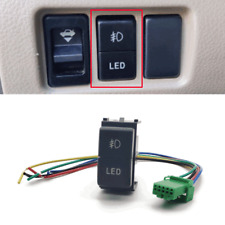 Luz antiniebla delantera e interruptor LED de 5 cables para Nissan Patrol Titan Xterra X-Trail 08-15 segunda mano  Embacar hacia Mexico