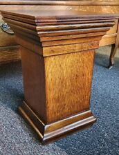 Used, Antique Quartersawn Oak Mission Arts & Crafts Square Plant Stand Table 17¼" for sale  Shipping to South Africa