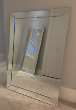 Bevelled mirror for sale  COBHAM
