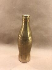 Garrafa de Coca-Cola Vintage 7" Bronze Tom Dourado Coca-Cola 1960 Marca Registrada Soda Pop Vaso comprar usado  Enviando para Brazil