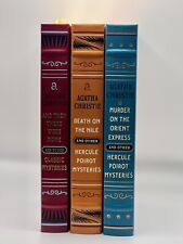 Agatha Christie Barnes e Conjunto Encadernado de Couro Nobre Coleção 3 Livros comprar usado  Enviando para Brazil