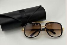 DITA Sunglasses DRX-2030B-59 18K Gold-Black Frame Brown Gradient Lense Japan for sale  Shipping to South Africa