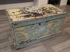 Vintage wooden chest for sale  CRAWLEY