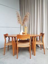 Vtg Late Mid Century Danish Dining Table Scandi Style Retro R339 for sale  Shipping to South Africa