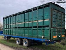 Aluminium livestock box for sale  BOURNE