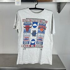 Camiseta ponto único vintage 1993 NBA Playoffs Chicago Bulls New York Knicks L comprar usado  Enviando para Brazil