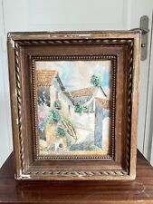 Watercolor frame painting d'occasion  Expédié en Belgium