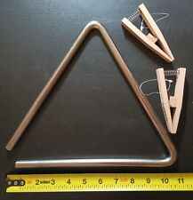 Used, Black Swamp Percussion Artisan Triangle 10" w/2 Clips for sale  Shipping to South Africa