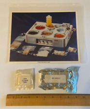 Original NASA Apollo Gemini Space Food Sealed Skin Cleaning Towel/ Beef Sandwich for sale  Shipping to South Africa