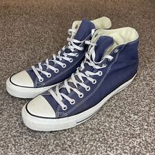 Zapatos deportivos Converse All Star Chuck Taylor de lona altos azules para hombre talla 15 segunda mano  Embacar hacia Argentina