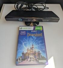 XBOX 360 KINECT sensor bundle w DISNEYLAND ADVENTURES Disney Game TESTED Working for sale  Shipping to South Africa