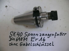 Spannzangenfutter sk40 din gebraucht kaufen  Grosselfingen