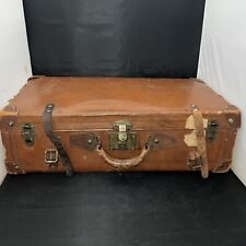 VINTAGE BLACK EXCELSIOR ANTIQUE TRAVEL CASE LUGGAGE Stanford Conn for sale  Shipping to South Africa