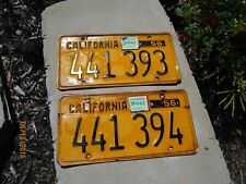 California license plates for sale  Walnut Creek
