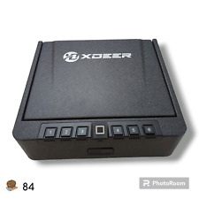 Used, XDEER S005 Biometric  Gun Safe, FingerPrint, Key, Code (Black) for sale  Shipping to South Africa