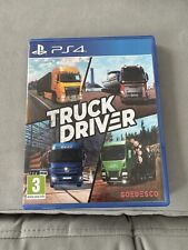Truck driver ps4 for sale  LONDON