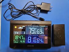 Termômetro digital LCD estação meteorológica interna e externa relógio sem fio J8T2, usado comprar usado  Enviando para Brazil